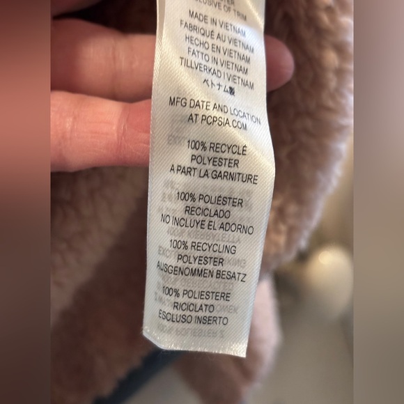 NWT Patagonia Women's Los Gatos 1/4 Zip fleece pullover in Shroom Taupe Medium - Picture 9 of 14